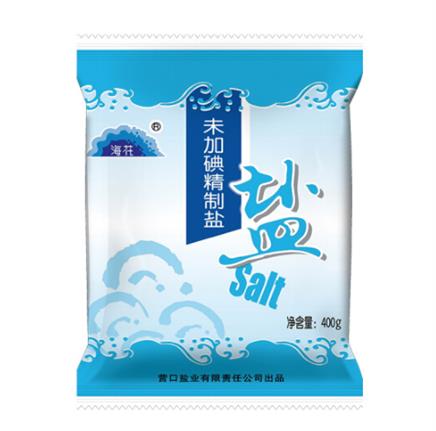 巧購廚房必備鹽 海花食用鹽袋裝400g×3件家庭裝使用報告